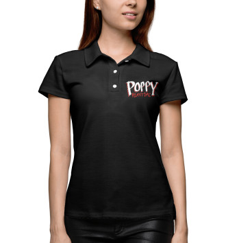 Женское Поло Poppy Playtime логотип