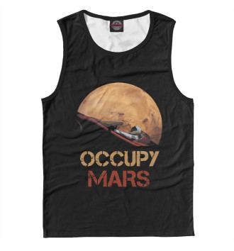 Мужская Майка Occupy Mars