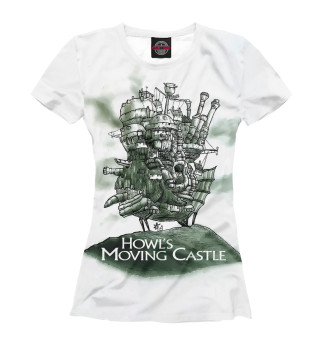 Женская футболка Ходячий замок