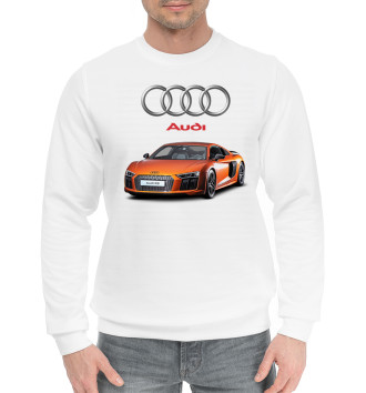 Мужской Хлопковый свитшот Audi