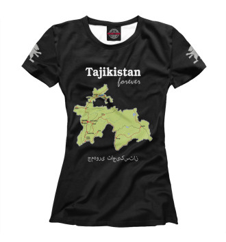 Женская Футболка Таджикистан