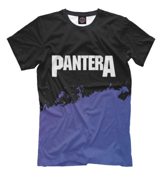 Футболка для мальчиков Pantera Purple Grunge