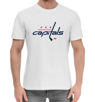 Мужская Хлопковая футболка Washington Capitals