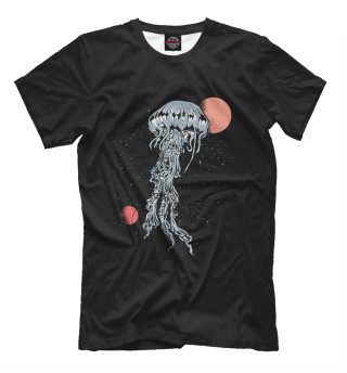 Мужская футболка Космическая медуза