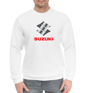 Мужской Хлопковый свитшот Suzuki