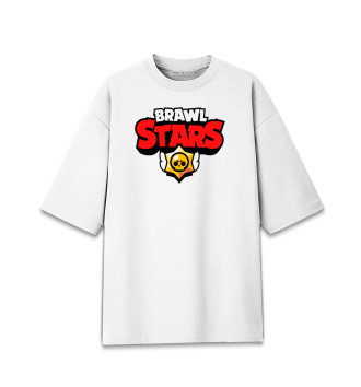 Мужская Хлопковая футболка оверсайз Brawl Stars
