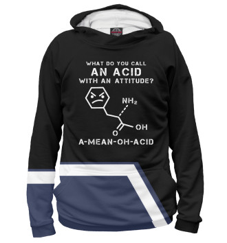 Худи для девочек Funny Chemistry Amino Sarca
