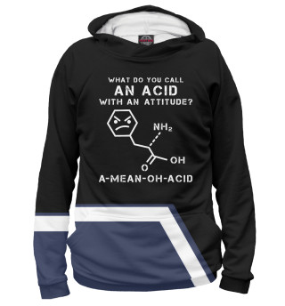 Женское худи Funny Chemistry Amino Sarca