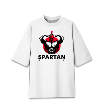 Женская Хлопковая футболка оверсайз Spartan