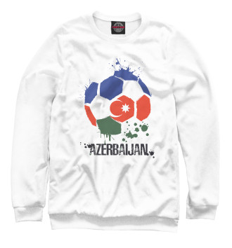 Женский Свитшот Футбол - Азербайджан