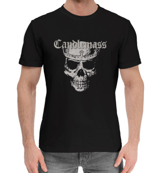 Мужская Хлопковая футболка Candlemass