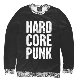 Женский Свитшот Hard core punk