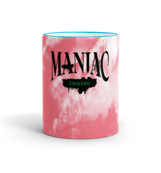 Кружка Maniac Stray Kids розовый фон