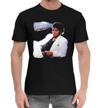 Мужская Хлопковая футболка Thriller - Michael Jackson
