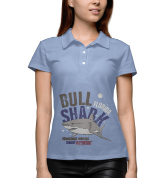Женское Поло Bull Shark