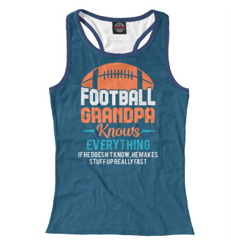 Женская Борцовка American Football Grandpa