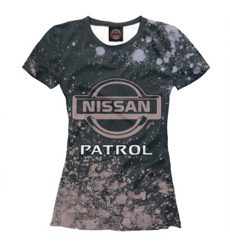 Женская Футболка Nissan Patrol | Краска