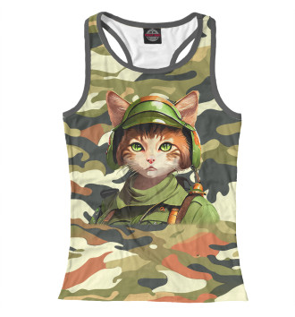 Женская Борцовка Кошка военная