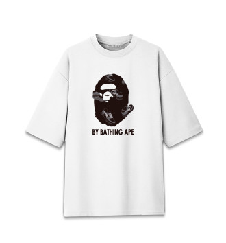 Хлопковая футболка оверсайз для мальчиков By Bathing Ape