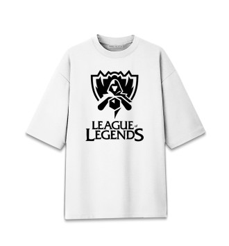 Мужская Хлопковая футболка оверсайз League of Legends