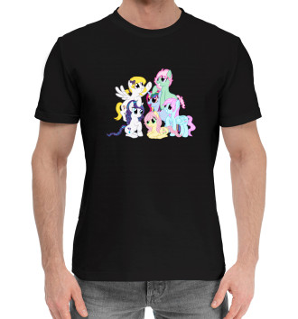 Мужская Хлопковая футболка My Little Pony