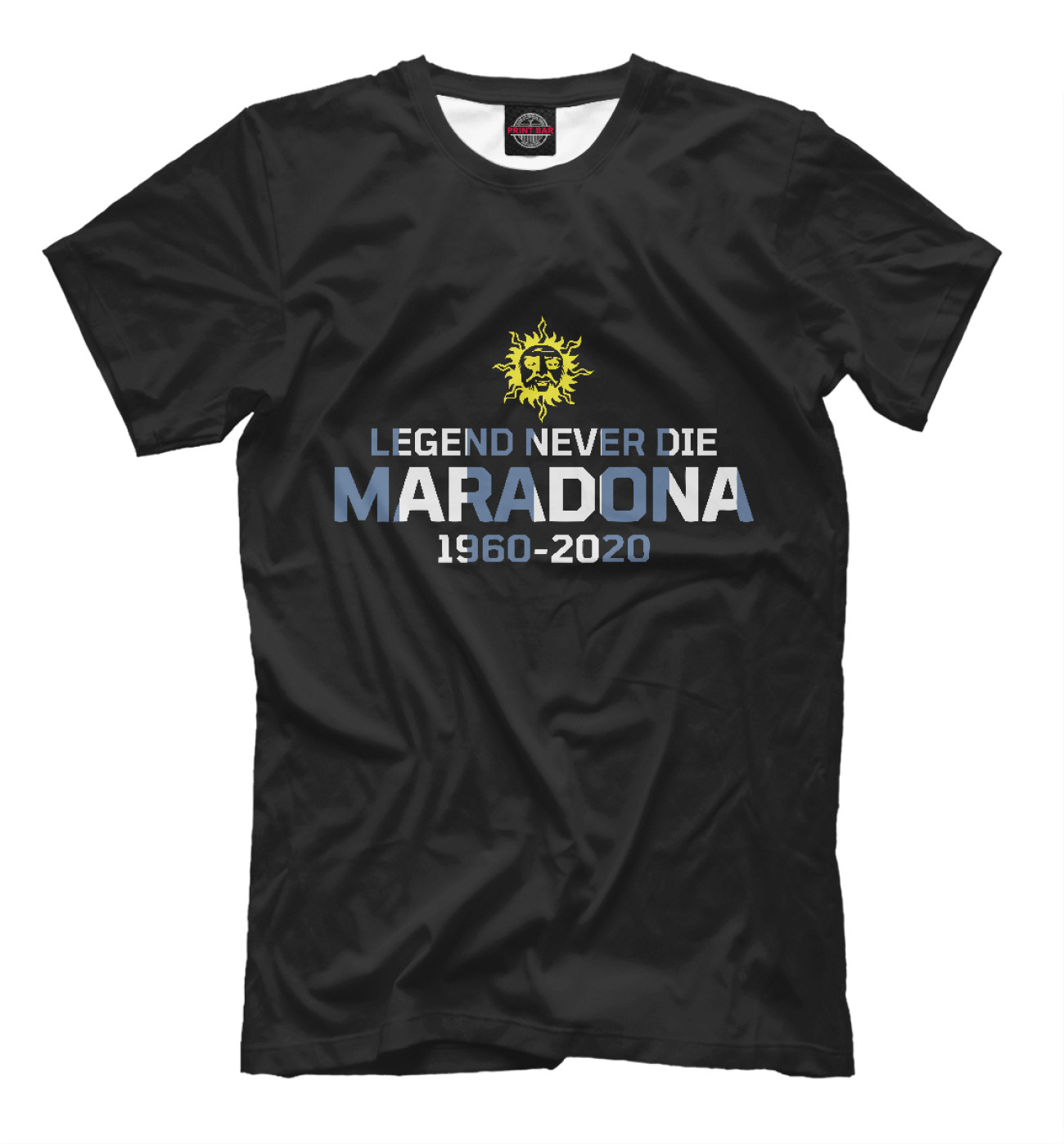 Мужская Футболка Maradona, артикул: FLT-676440-fut-2