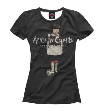 Женская Футболка Alice In Chains