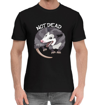Мужская Хлопковая футболка Not dead