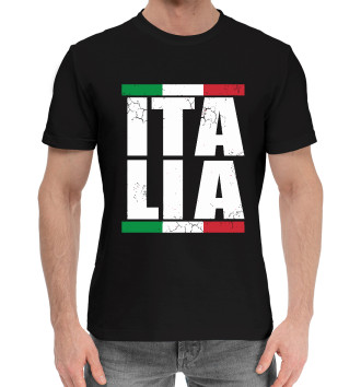 Мужская Хлопковая футболка Italia