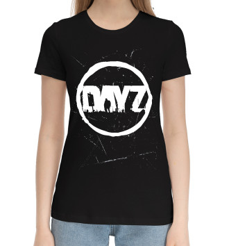 Женская Хлопковая футболка DayZ / Минимал