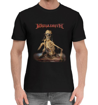 Мужская Хлопковая футболка Megadeth