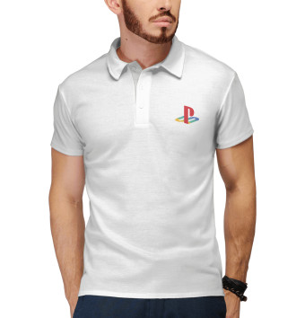 Мужское Поло Sony PlayStation Logo