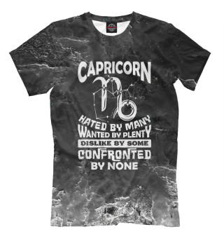 Мужская футболка Capricorn Hated By Many