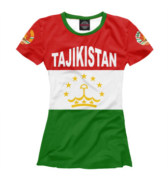 Женская Футболка Tajikistan