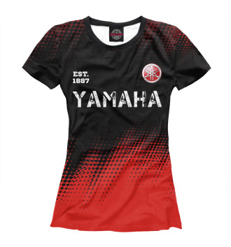 Женская Футболка Ямаха | Yamaha Est. 1887