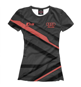 Женская Футболка Audi RS