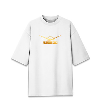 Мужская Хлопковая футболка оверсайз UAZ Gold