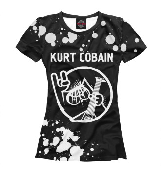 Женская Футболка Kurt Cobain | Кот