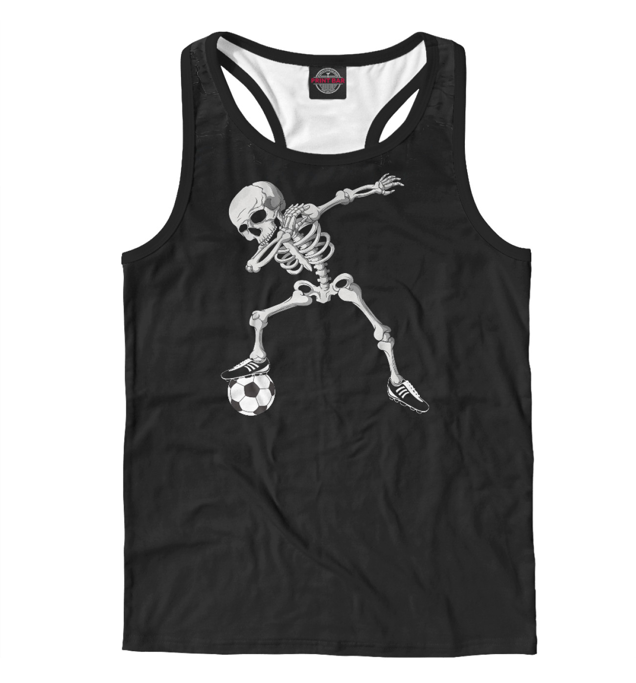 Мужская Борцовка Dabbing Skeleton Soccer, артикул: FTO-979165-mayb-2