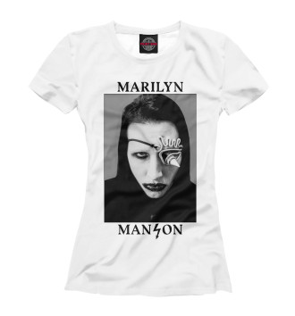 Футболка для девочек Marilyn Manson Antichrist