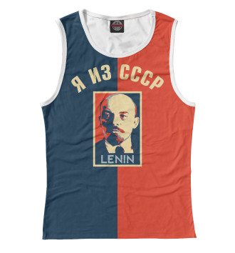 Женская Майка Lenin