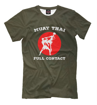 Мужская Футболка Muay Thai Full Contact