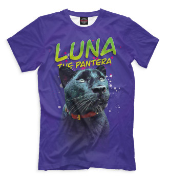 Мужская Футболка Luna the Panthera