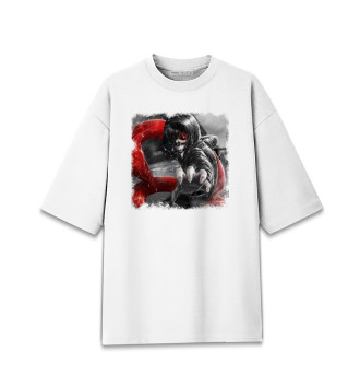 Мужская Хлопковая футболка оверсайз Tokyo Ghoul