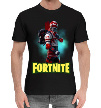 Мужская Хлопковая футболка Fortnite