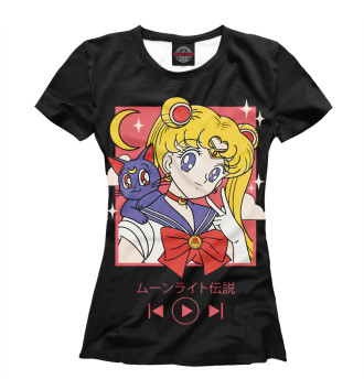 Футболка для девочек Sailor Moon