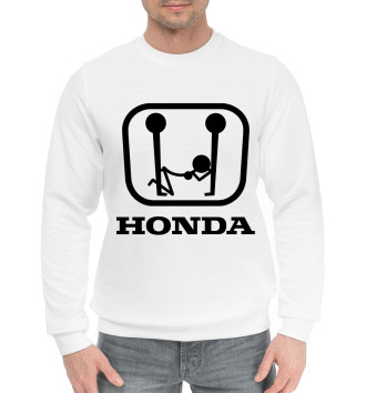 Мужской Хлопковый свитшот Honda