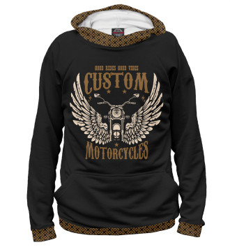 Худи для девочек Custom Motorcycles