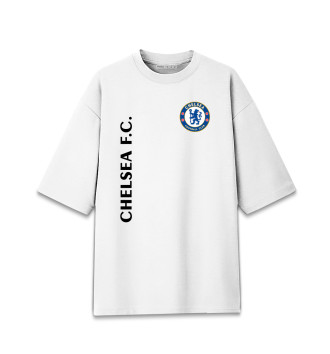 Мужская Хлопковая футболка оверсайз Chelsea