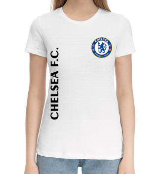 Женская Хлопковая футболка Chelsea